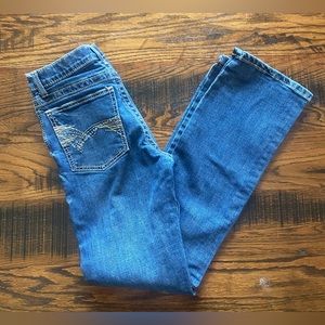 BOY'S WRANGLER® 20X® VINTAGE BOOTCUT SLIM FIT JEAN IN MIDLAND